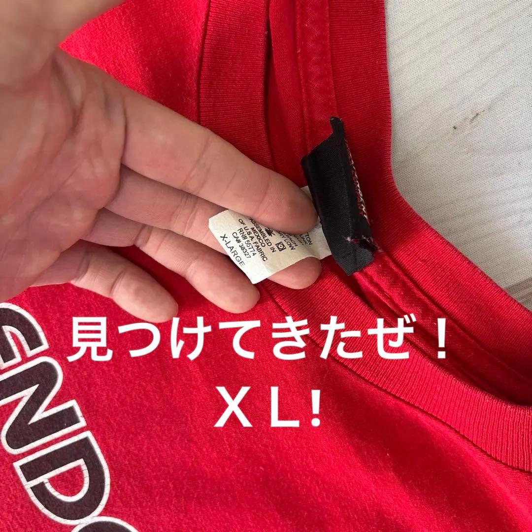 INDEPENDENT アイアンクロス Tシャツ 赤 インディペンデント