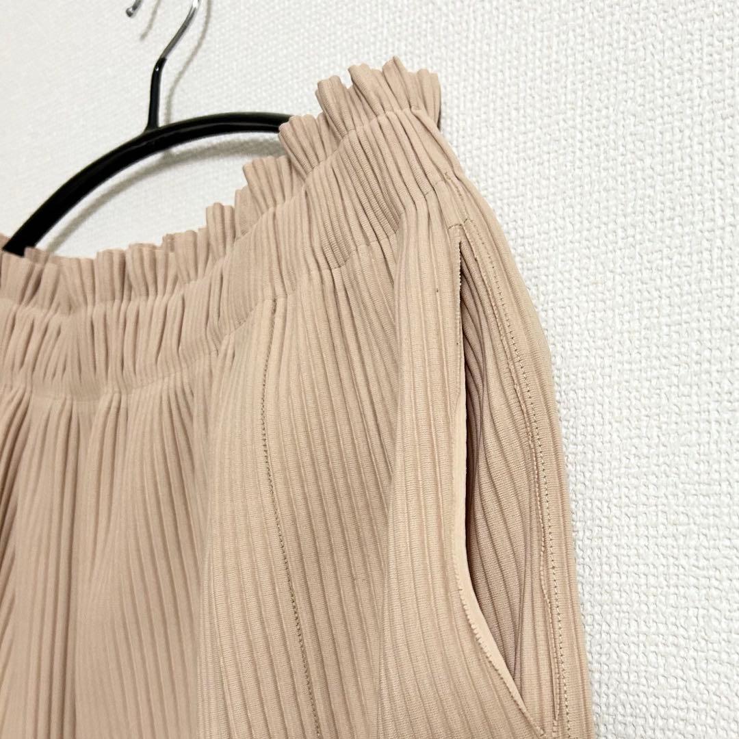 美品✨ミー イッセイミヤケ プリーツスカート サイドスリット フリーサイズ