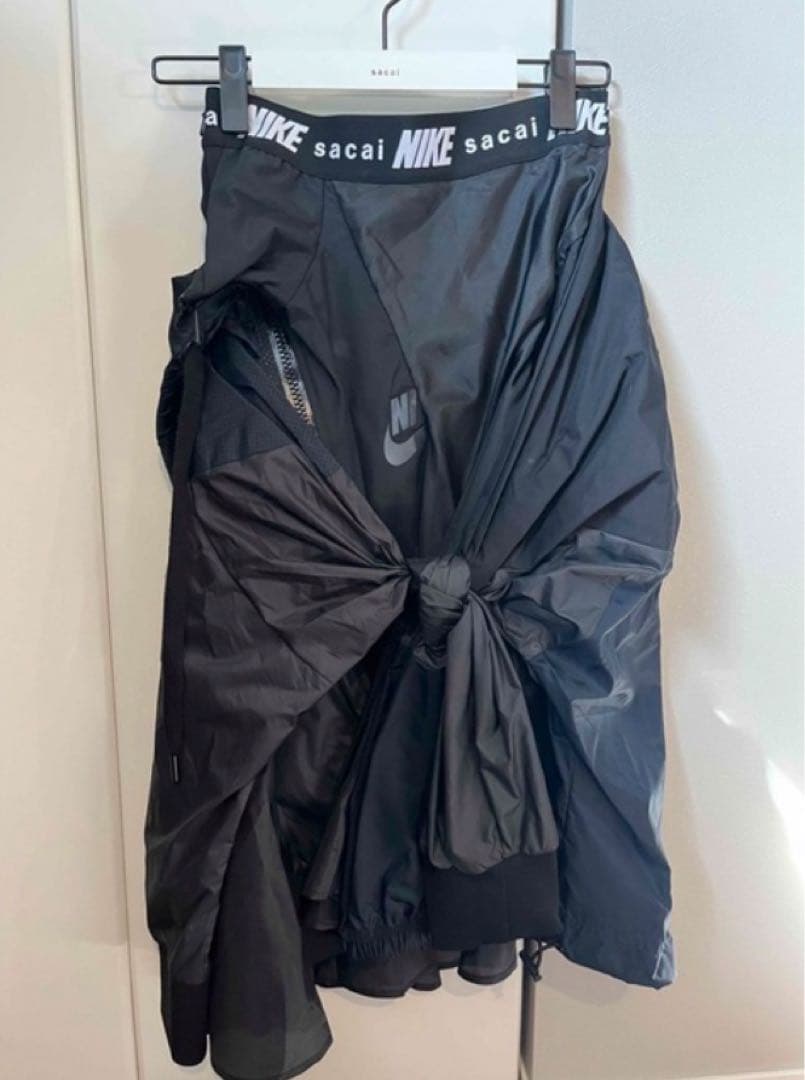 Nike sacai フレアスカート M ブラック