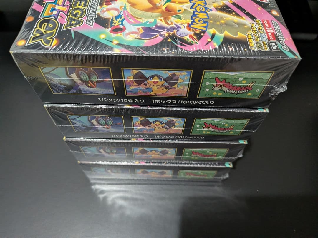 ポケモンカード MEGAドリームex 4boxシュリンク付き