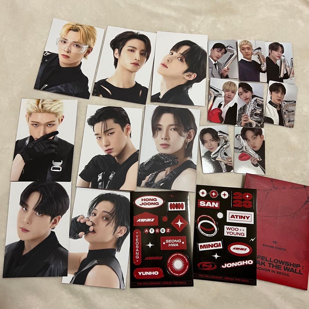 ATEEZ 2022 ソウルコン セーラーパッケージ コンプリート　限定　トレカ