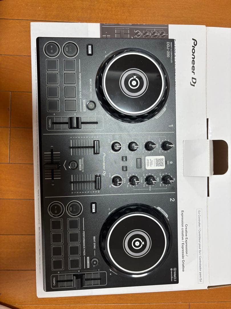 DJ機材 Pioneer ddj 200 DDJ-200 (archived) 2-channel Smart DJ controller (black) - Pioneer DJ