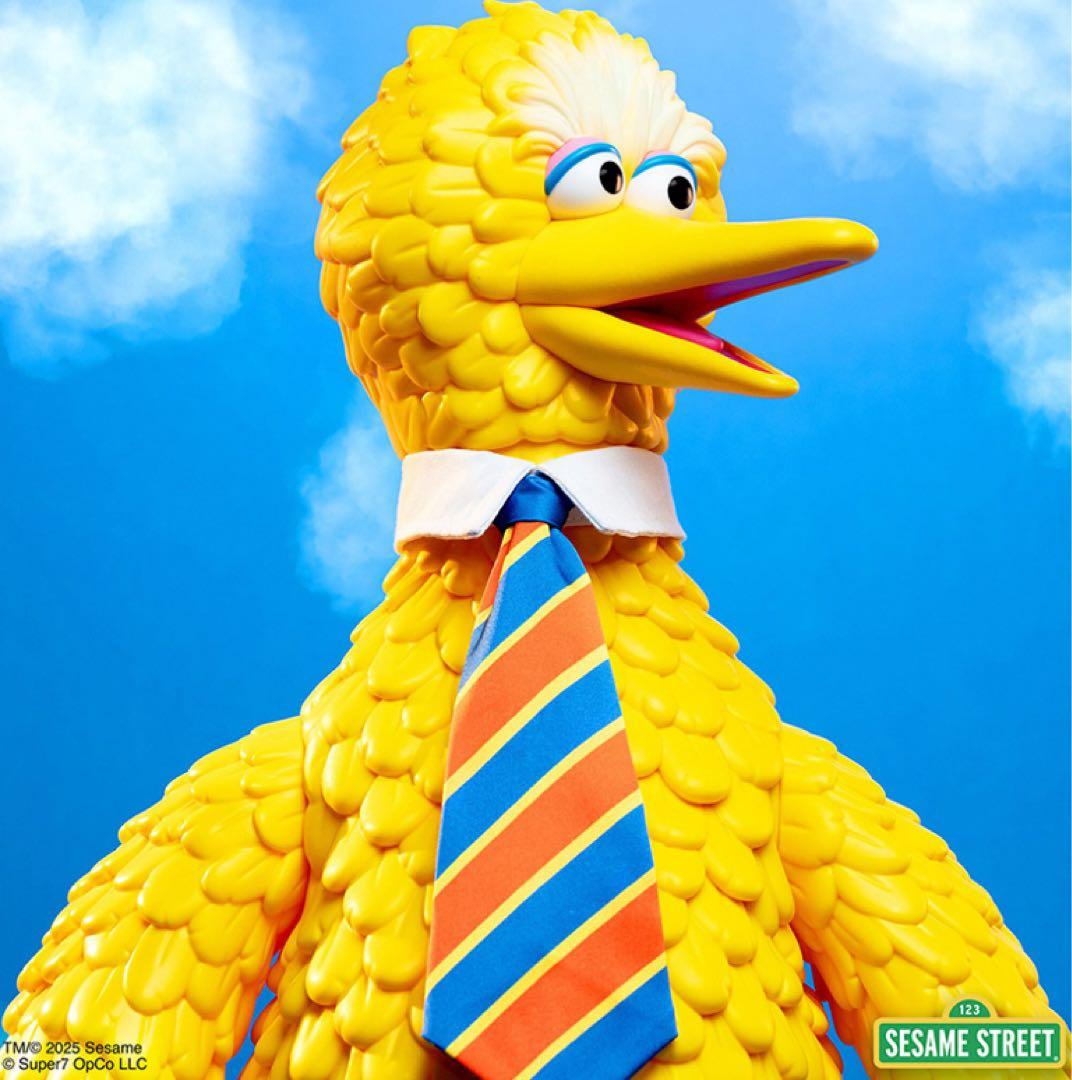 スーパーサイズ『セサミストリート』ビッグバード （ネクタイ） フィギュア