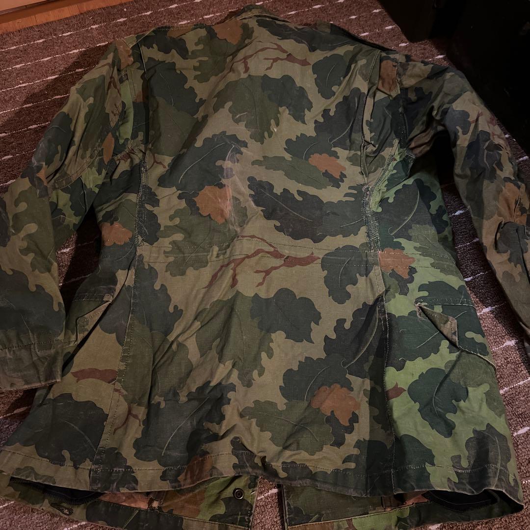 60年代 実物 米軍 ベトナム戦 ミッチェルパターン ミッチェルカモ M65
