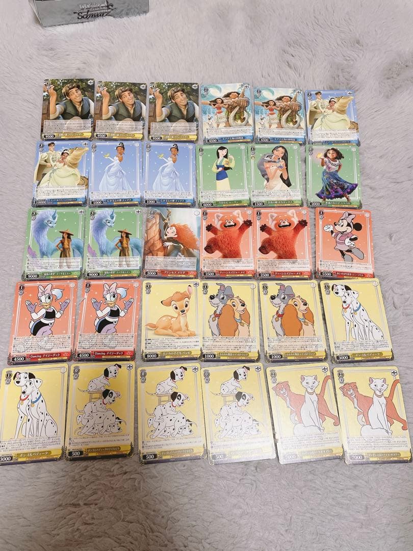 ディズニー ヴァイスシュヴァルツ 100 周年 まとめ売り140枚ラメ入り