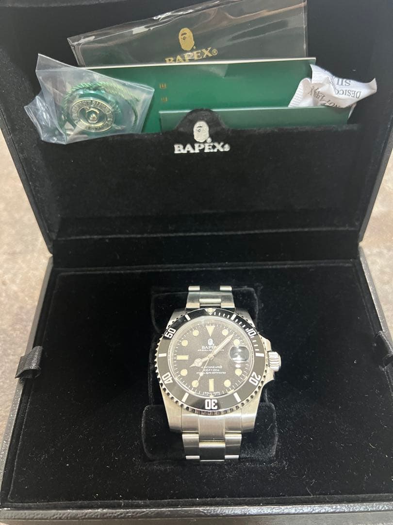 A BATHING APE TYPE 1 BAPEX シルバー