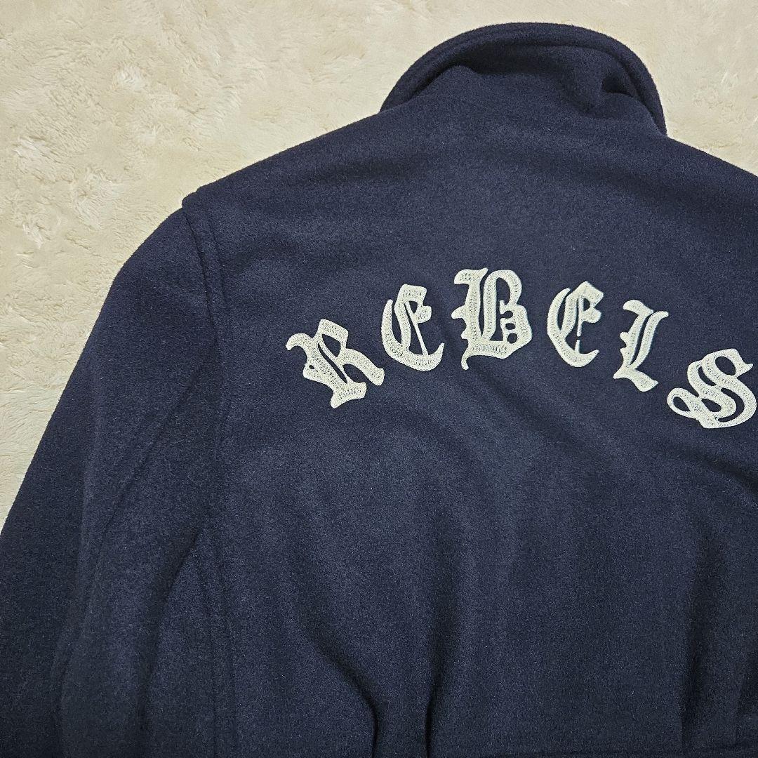 美品 希少 ジェラード ウールスポーツ ジャケット チェーン刺繍 Mサイズ