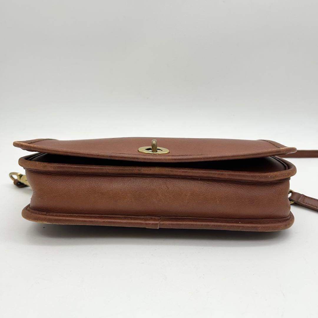 バッグ Old Coach Turnlock Shoulder Bag Vintage