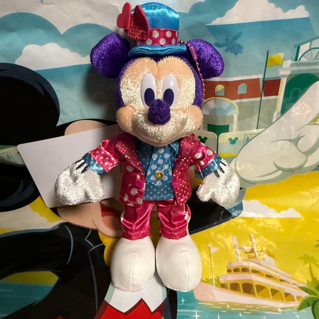 ディズニー パルパルーザ グッズ ぬいぐるみバッジ ミッキー ミニー