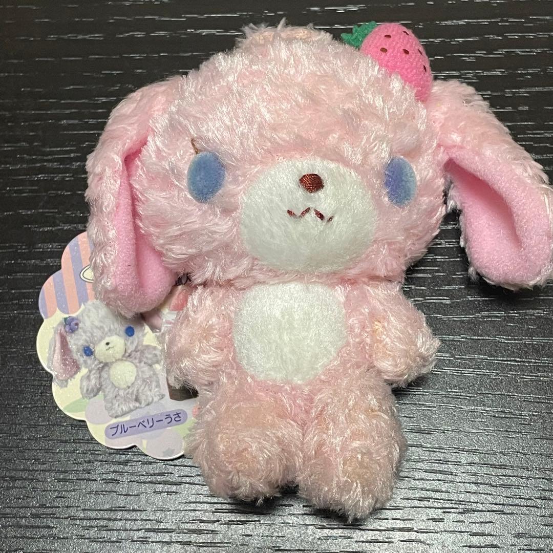 レア品】サンリオシュガーバニーズぬいぐるみストロベリーうさ