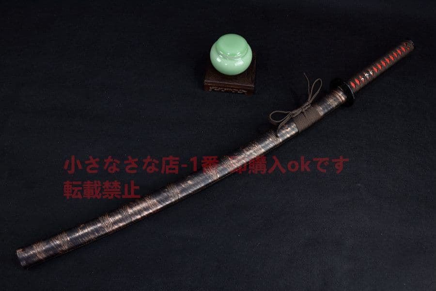 ダマスカス紋 武具　刀装具　日本刀　模造刀   居合刀