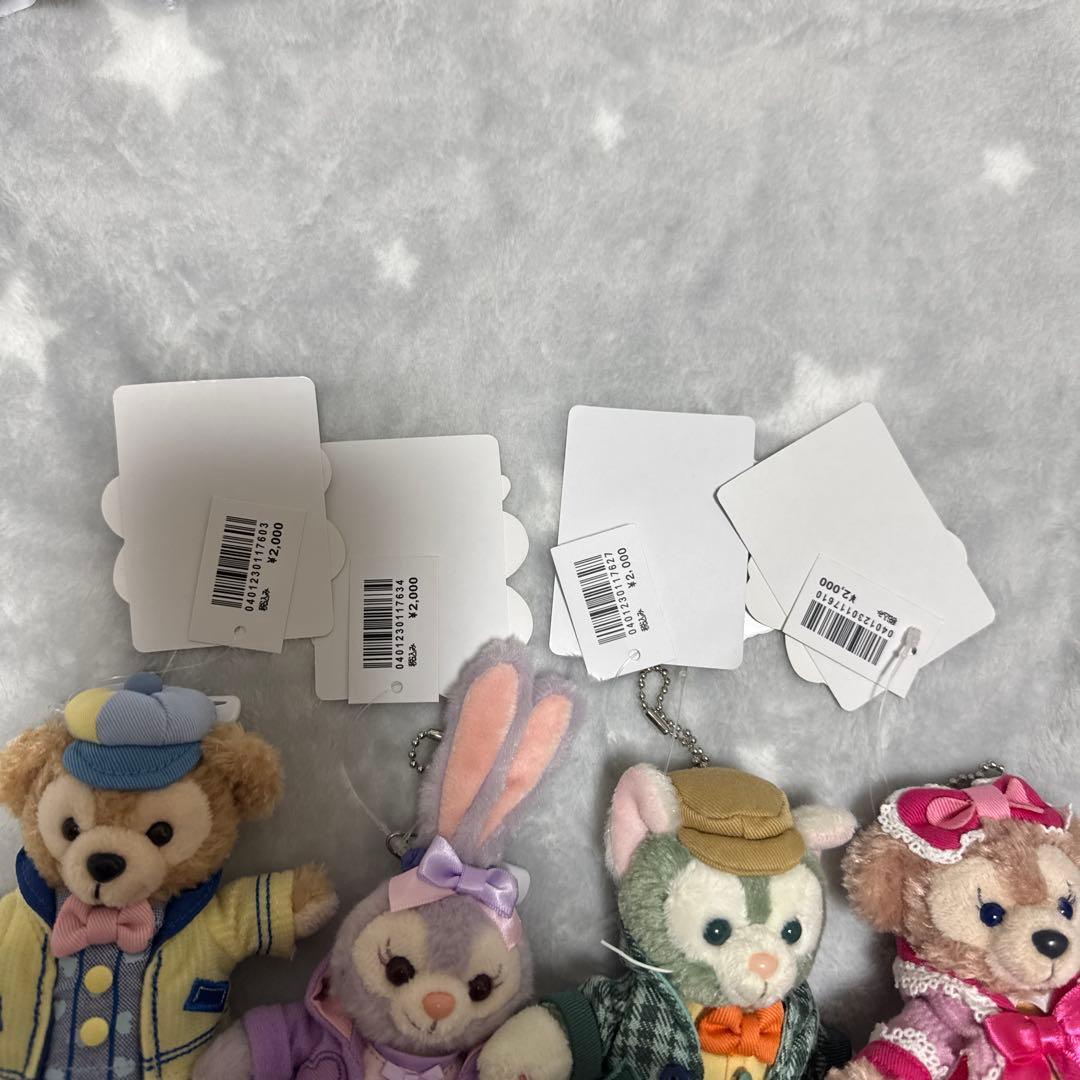 ダッフィーフレンズ　ハートウォーミングデイズ　ぬいぐるみバッジ