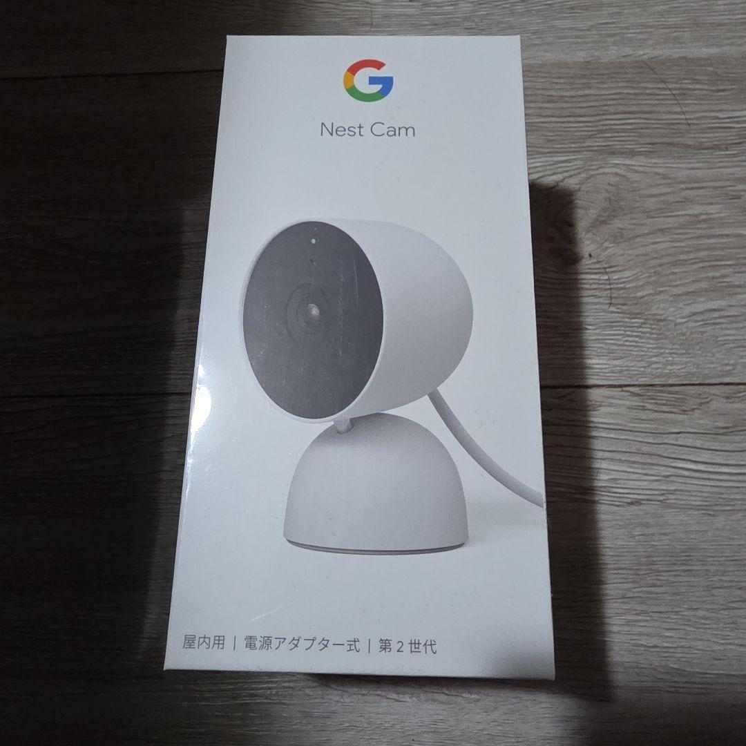 新品未使用品】Google Nest Cam(屋内用/電源アダプター式) - メルカリ