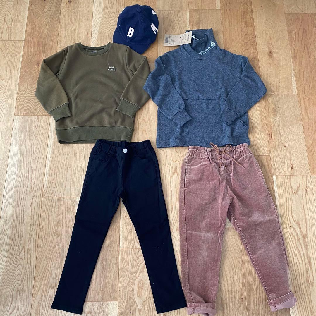 チョコ　男の子　まとめ売り　120② 秋冬〜春　&vis パンツ