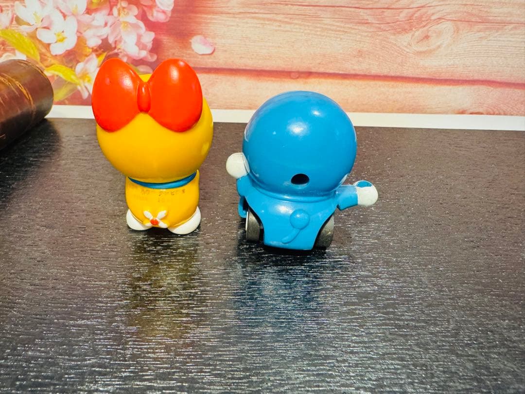 昭和レトロ 当時物 1987年ごろ小学一年生付録　ドラえもんプルバック2点セット