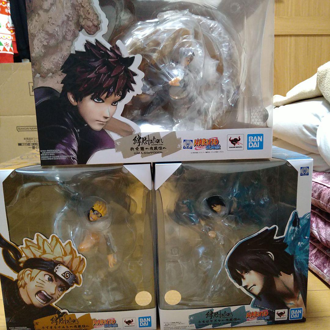 NARUTO 絆Relation フィギュアーツZERO ナルト サスケ 我愛羅