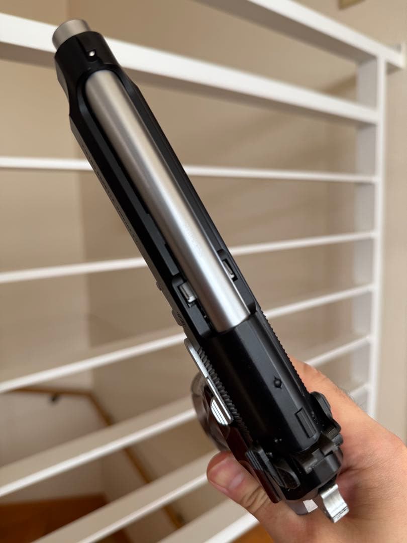 WA ベレッタ M92FS アルタモント 木製グリップ付 ガスガン ガスブロ