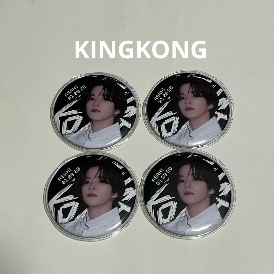 treasure アサヒ 缶バッジ