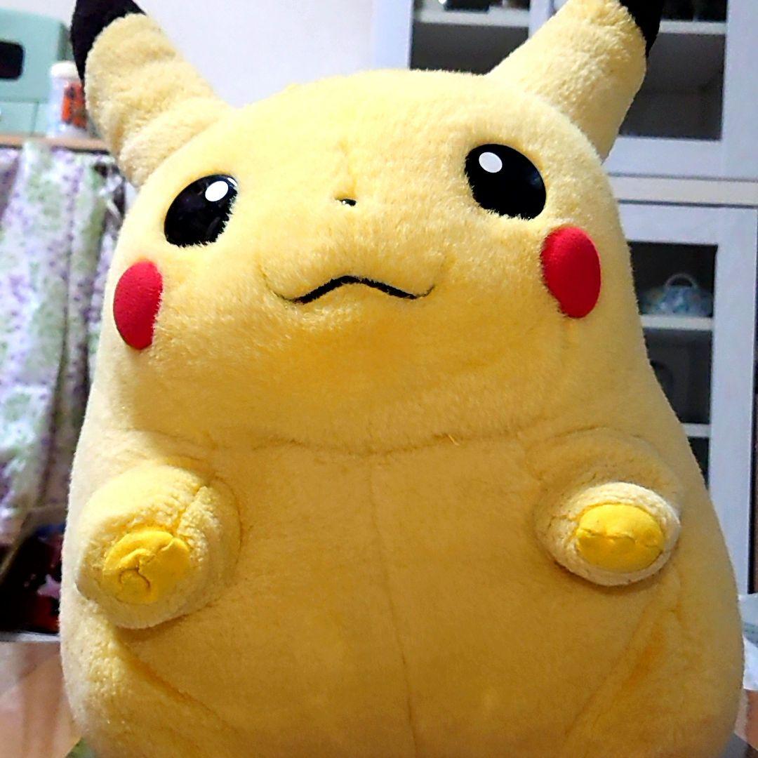 ポケモン ピカチュウ ぬいぐるみ 初期 等身大 1/1