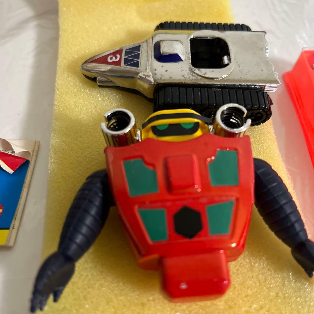 ⚠️超貴重・当時物　超合金　ゲッターロボスリー　ゲッターロボ3 ポピー　昭和レトロ