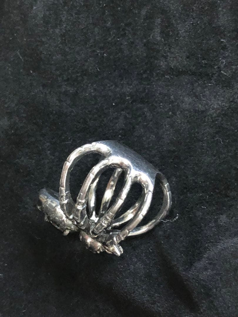 trygodトライゴッド 7万蜘蛛スパイダーオニキスリング希少