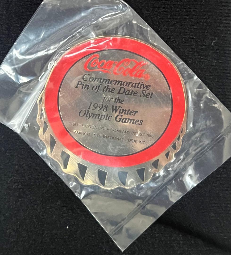 1998 長野オリンピック　ピンバッジ　コカコーラデイピン　正規品フルセット