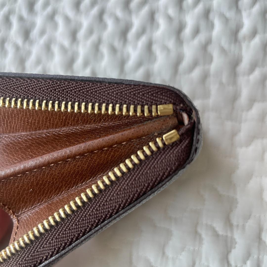 【美品】LOUIS VUITTON ジッピー パース