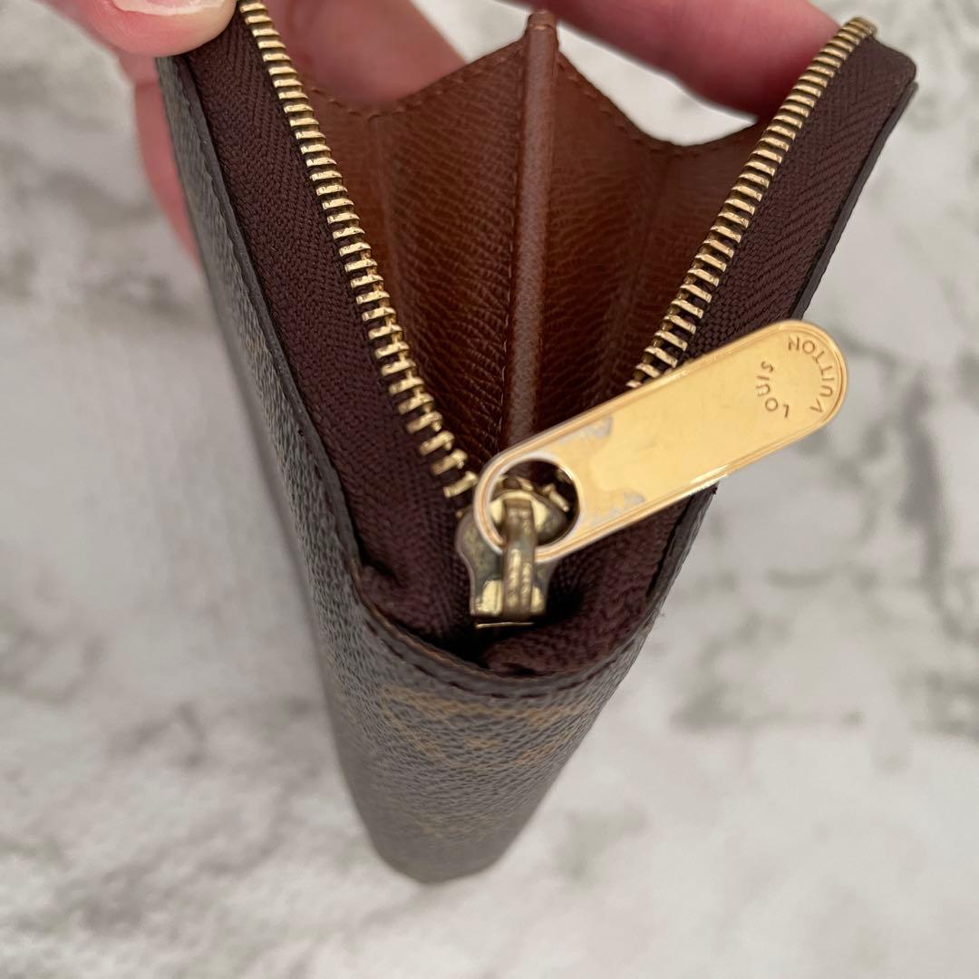 【美品】LOUIS VUITTON ジッピー パース