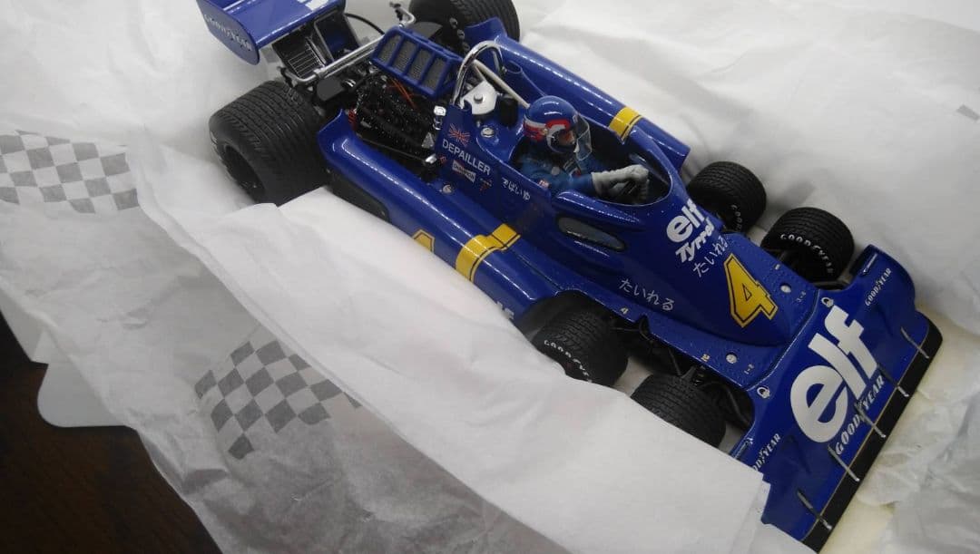 1/18　エグゾト　ティレル　フォード　P34　＃4