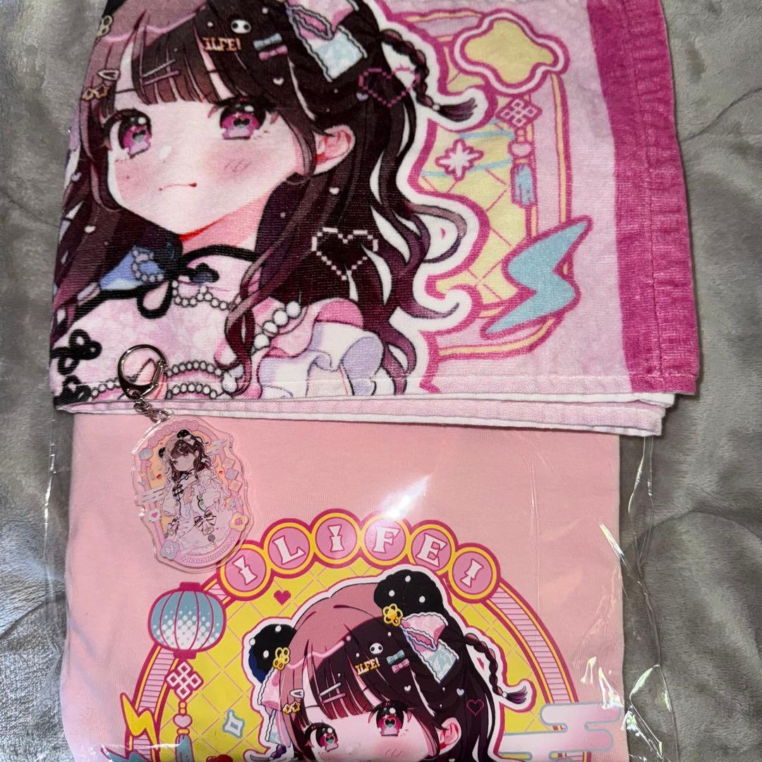 iLiFE! 那蘭のどか うちわ タオル iLiFE! 那蘭のどか 新体制 推し