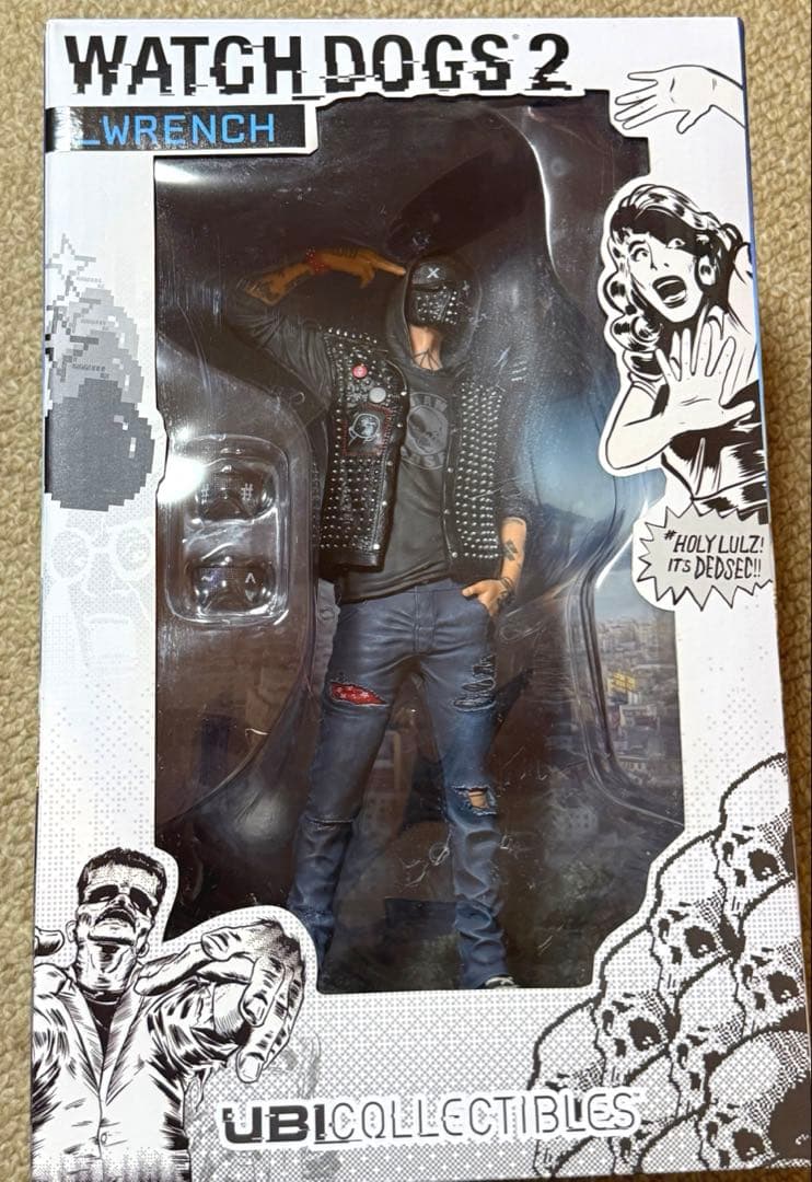 Ubisoft ウォッチドッグス2(WATCH DOGS 2)レンチ フィギュア