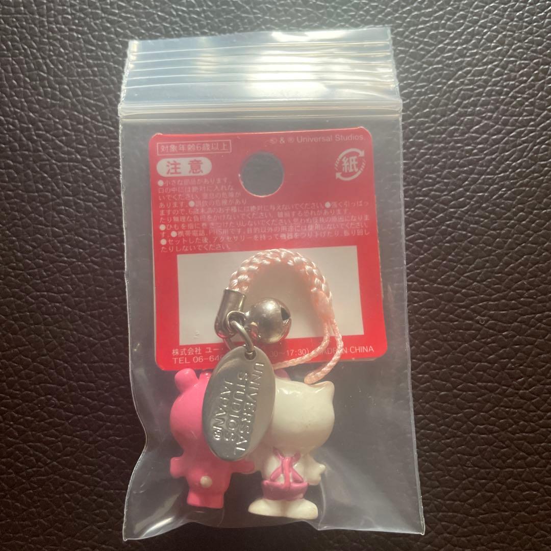 超激レア　ハローキティ ストラップ ユニバーサル・スタジオ・ジャパン　廃盤