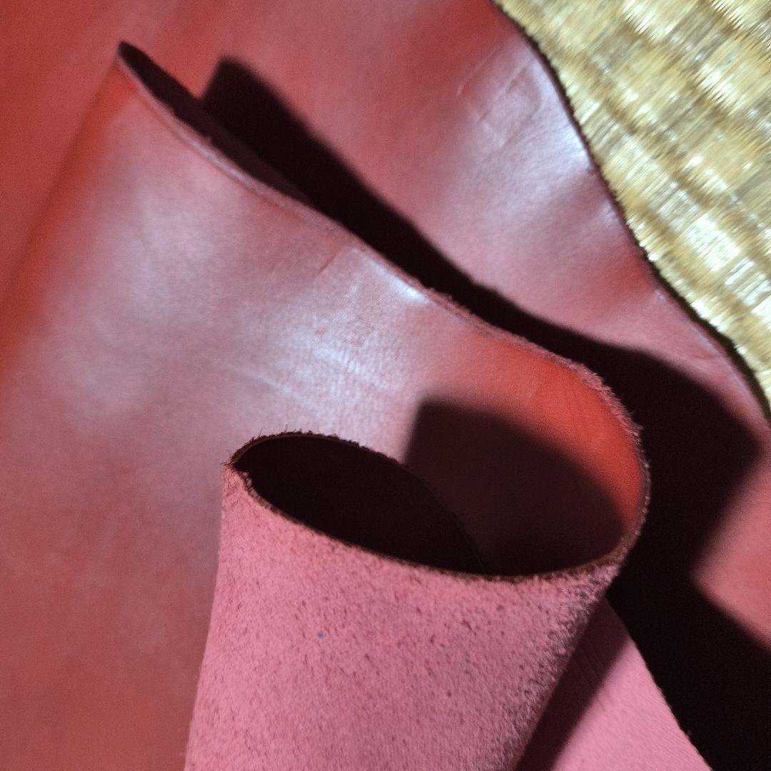 姫路レザー半裁赤×１ 黒×１