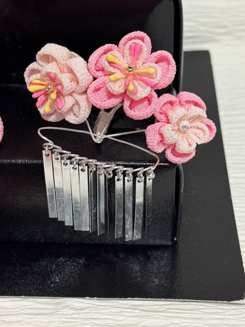 七五三　勝山かんざし　かのこ・ちんころ　ピンク