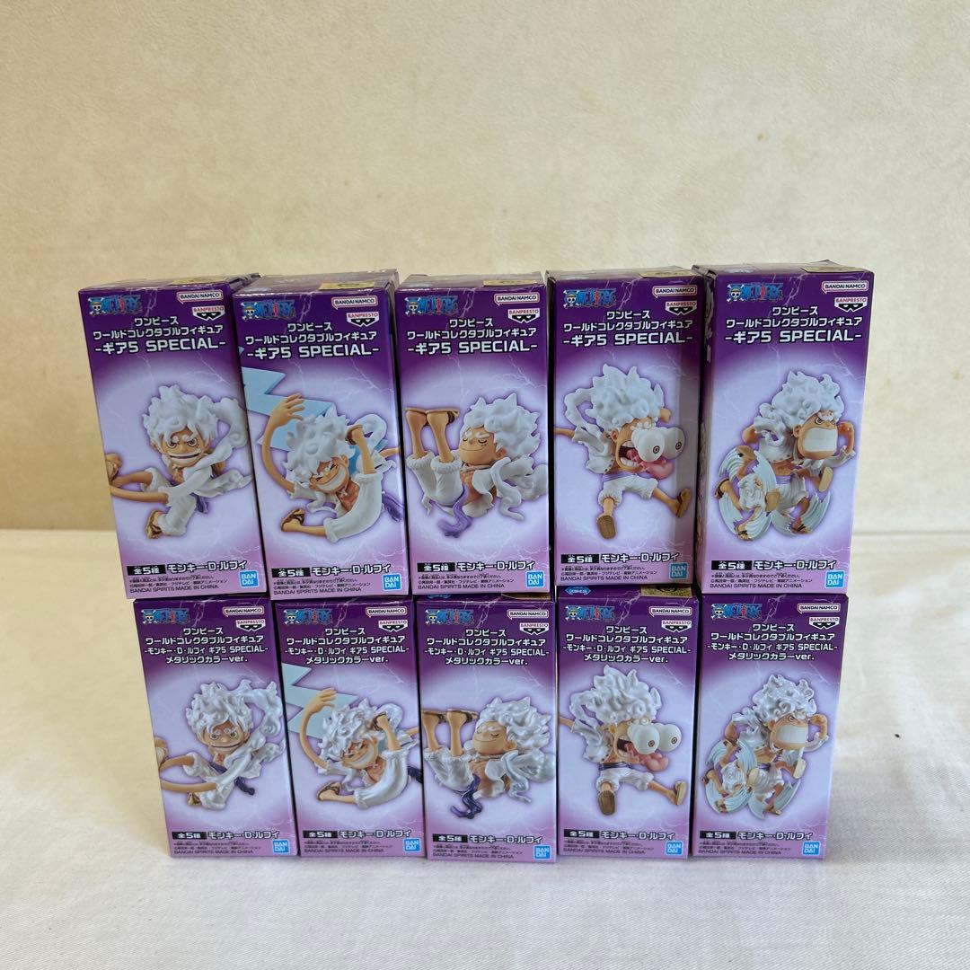 ワールドコレクタブルフィギュアGEAR5スペシャル&メタリックカラー ワンピース ワールドコレクタブルフィギュア-モンキー・D・ルフィ ギア