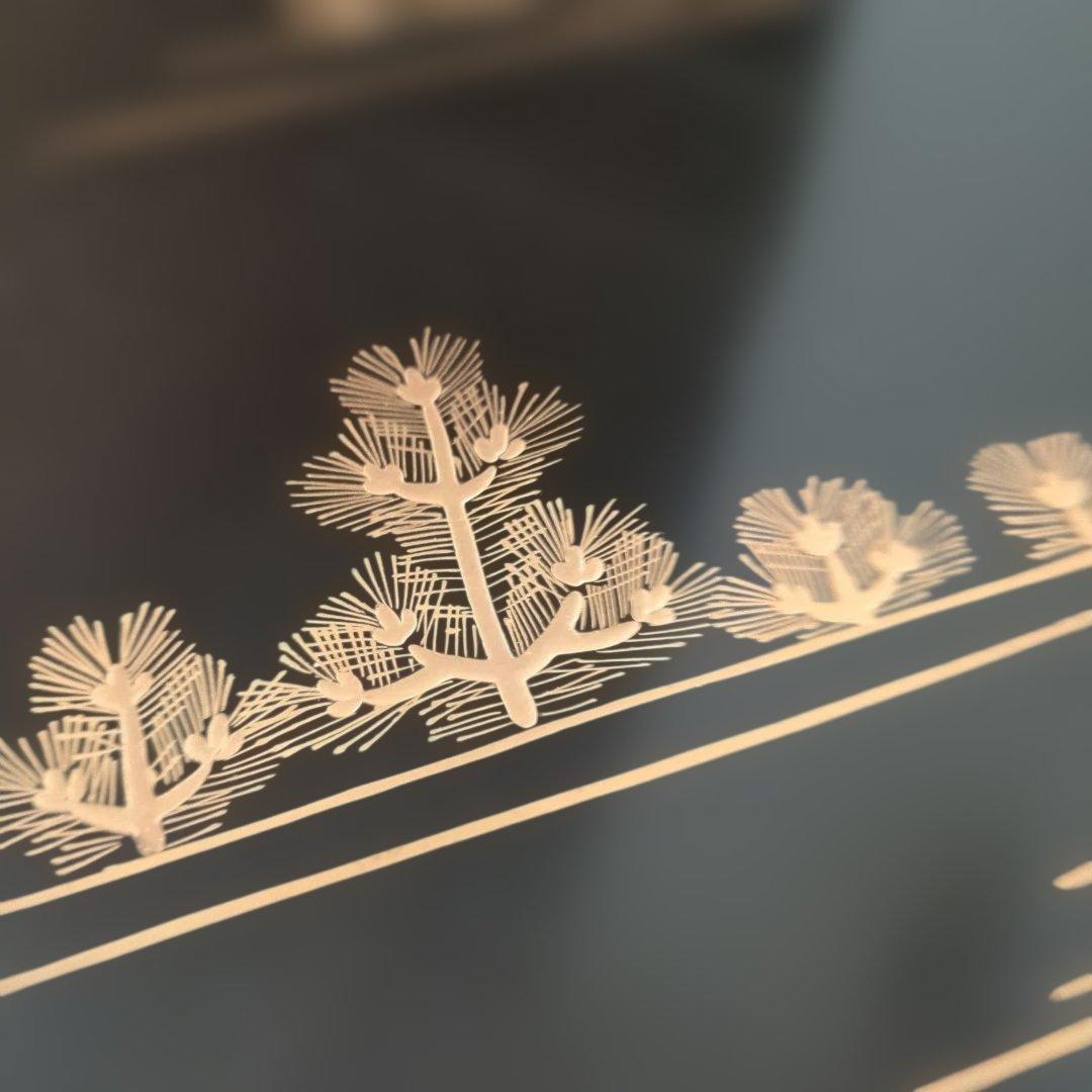 骨董　お膳　若松　蒔絵　角切　木製　漆器　脚付き　お盆　5枚