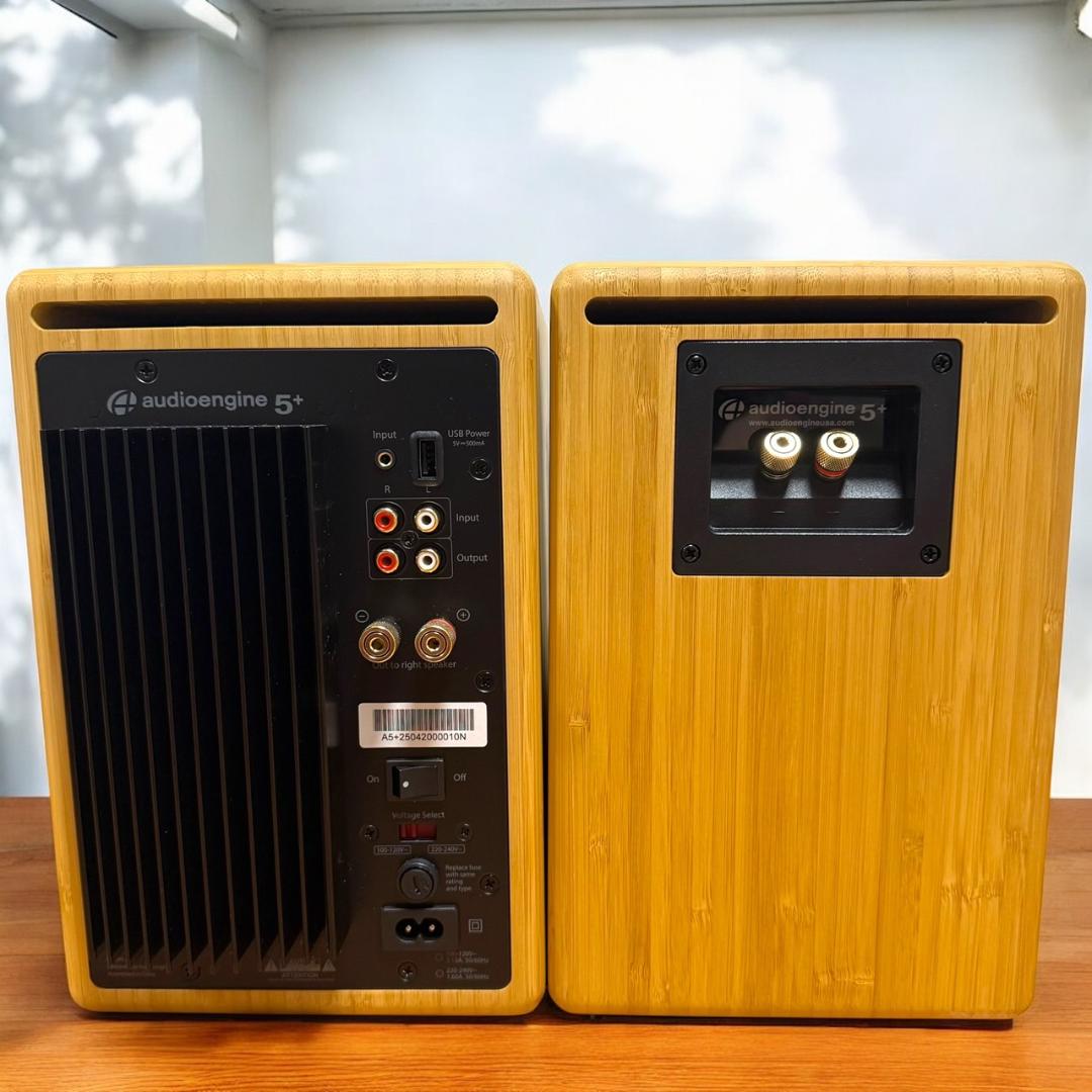 ☆未使用品 オーディオエンジン A5+ バンブー パワードスピーカー ペア