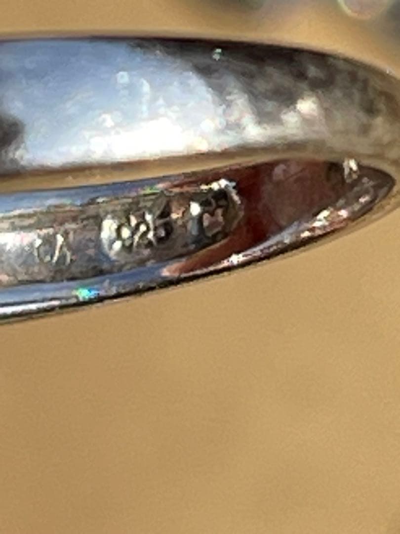 ジュエリーセット（リング・ネックレス・イヤリング）　925 多数刻印あり