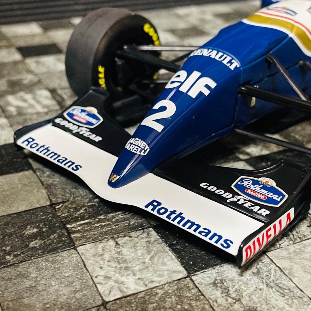 カスタム品 1/18 PMA ウィリアムズ ルノー FW16 アイルトン・セナ