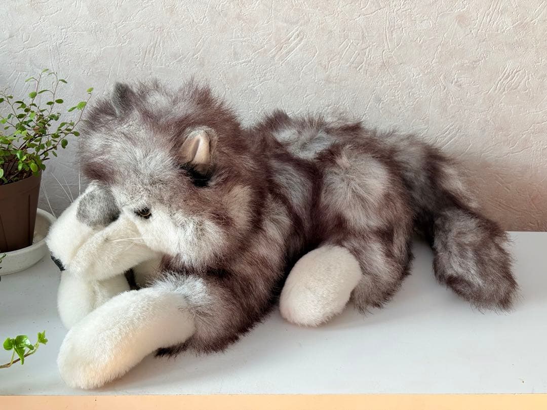 フォークマニス　パペット　オオカミ　ぬいぐるみ