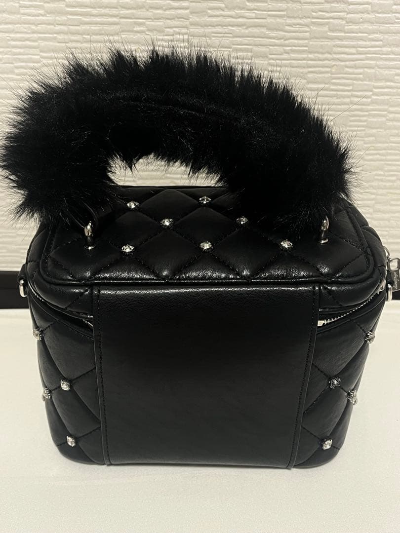 バッグ andwang Jewel classic quilting vanitybag