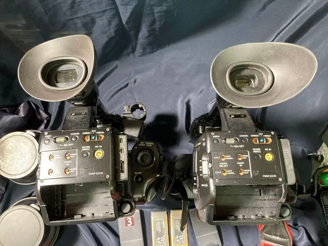 業務用ビデオカメラ本体　SONY EX1R 2台セット！