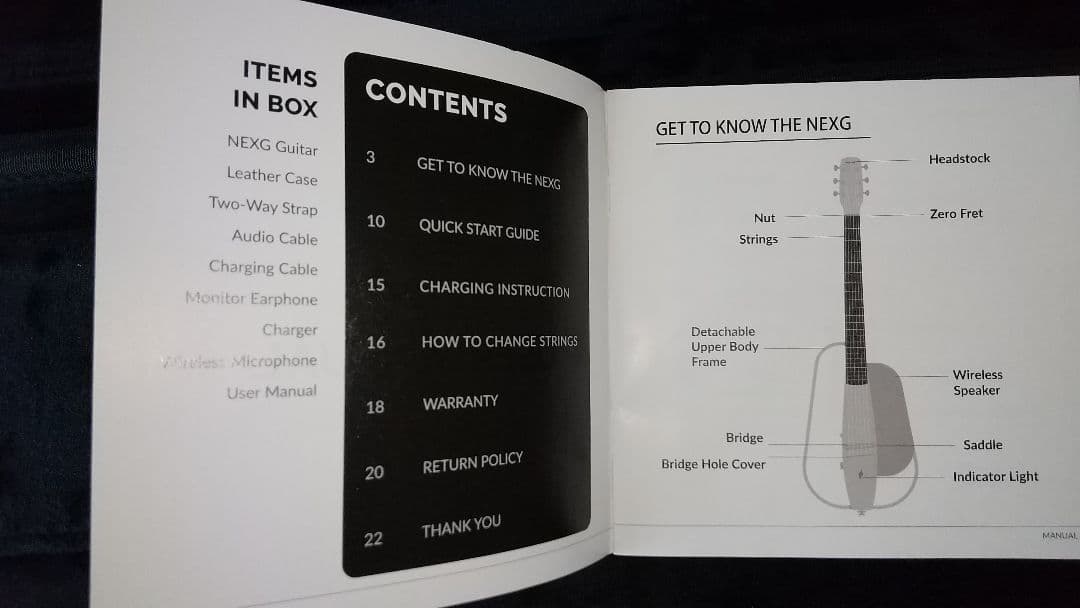 Enya NEXG スマートギター ピンク