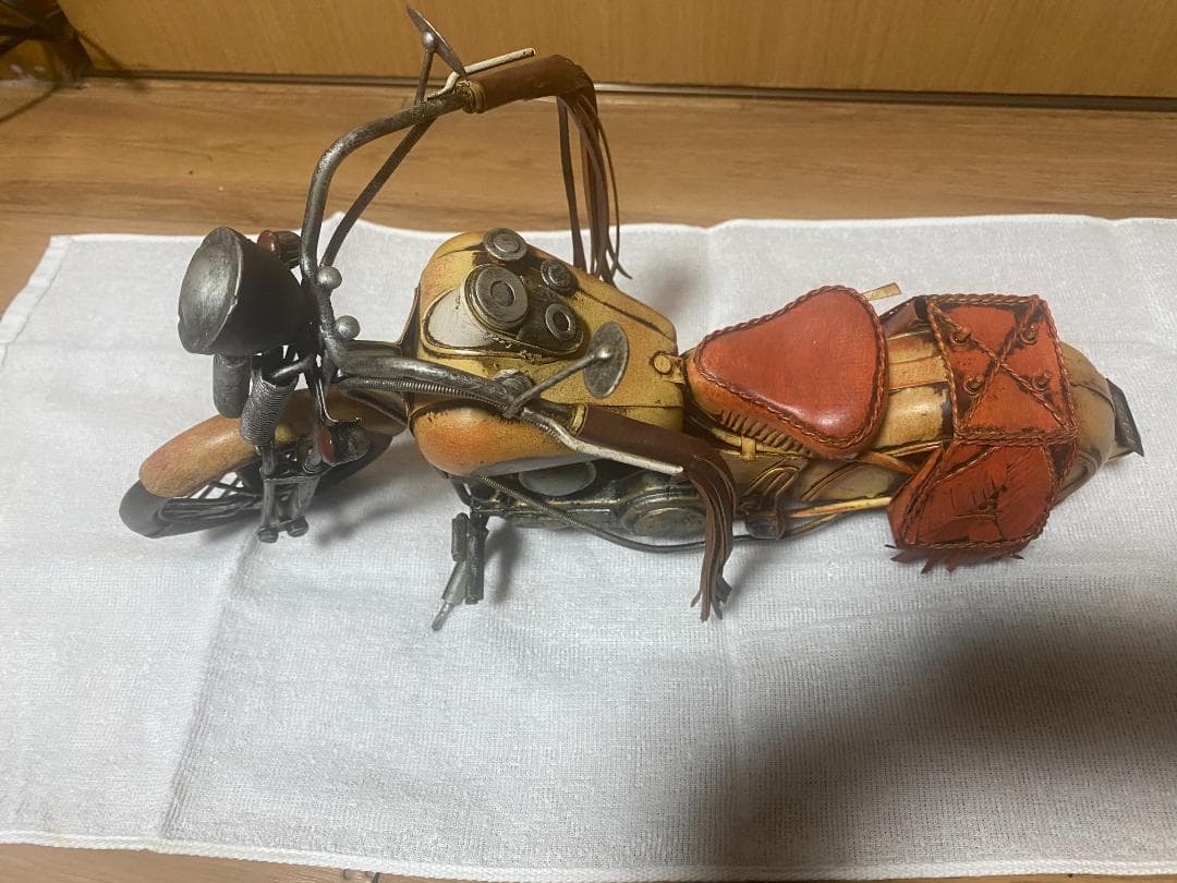 ブリキ インディアンバイク F-WGVD イタリアヘリ アンティーク 2点