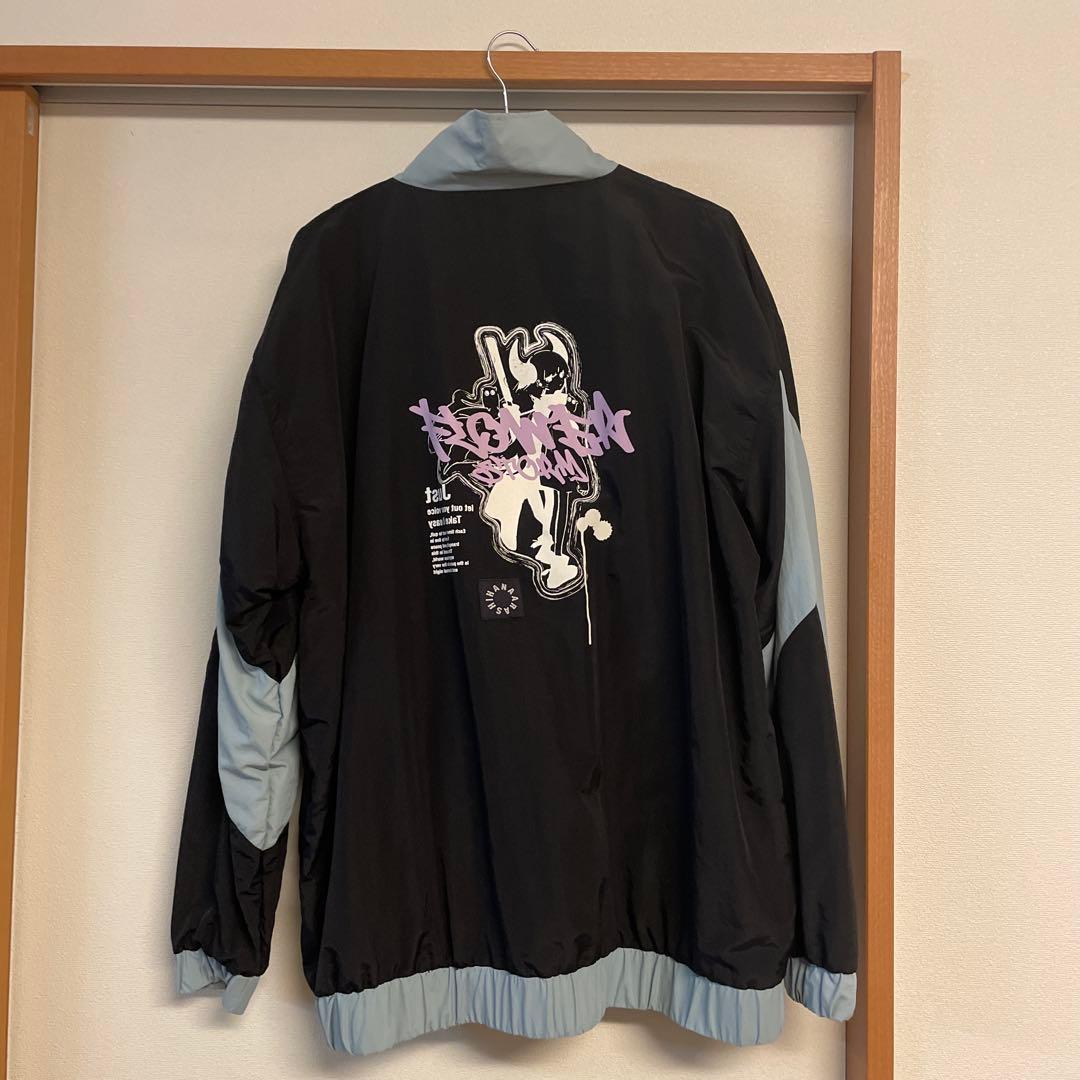 Eve 花嵐 ジップアップジャケット 黒 サイズM