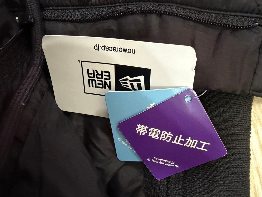 【新品未使用】New Era ブラック キルティングスカート　ゴルフウェア