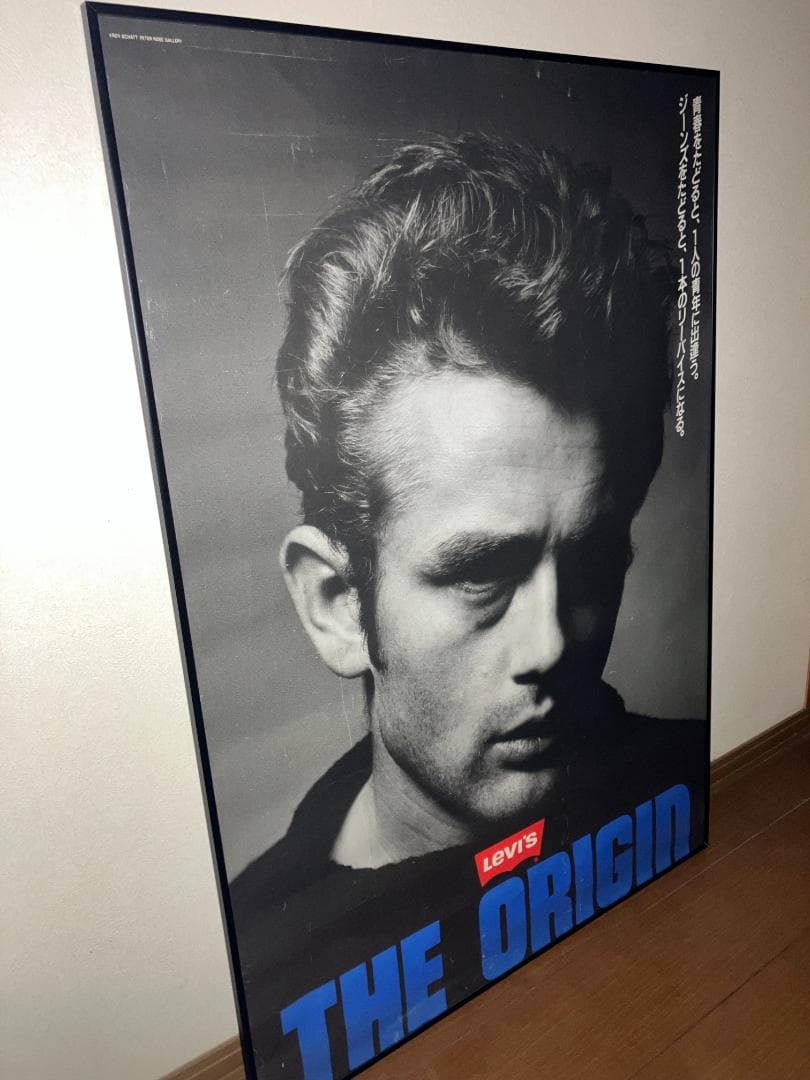 90年代 LEVI´S リーバイス 501XX 501 デニム 額付 ポスター