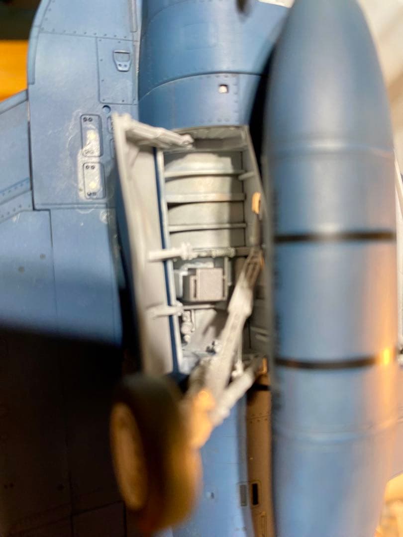 【クリアケース入り】戦闘機　プラモデル　完成品　ハセガワ　1/48 F2A