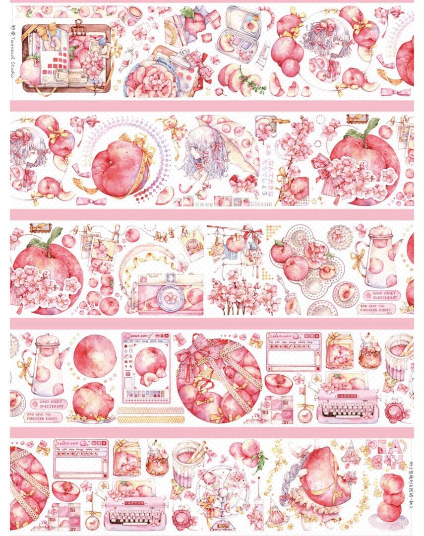 海外マステ マスキングテープ 獅子 シール 人物 装飾 - メルカリ