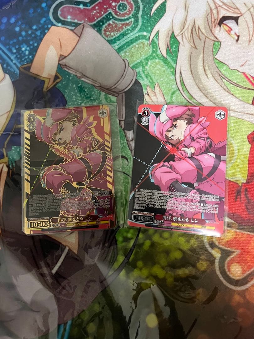 ヴァイス　cxチャレンジ　ガンゲイルオンライン　PRカード　再び、銃をとる レン ヴァイス cxチャレンジ ガンゲイルオンライン PRカード 再び、銃をとる